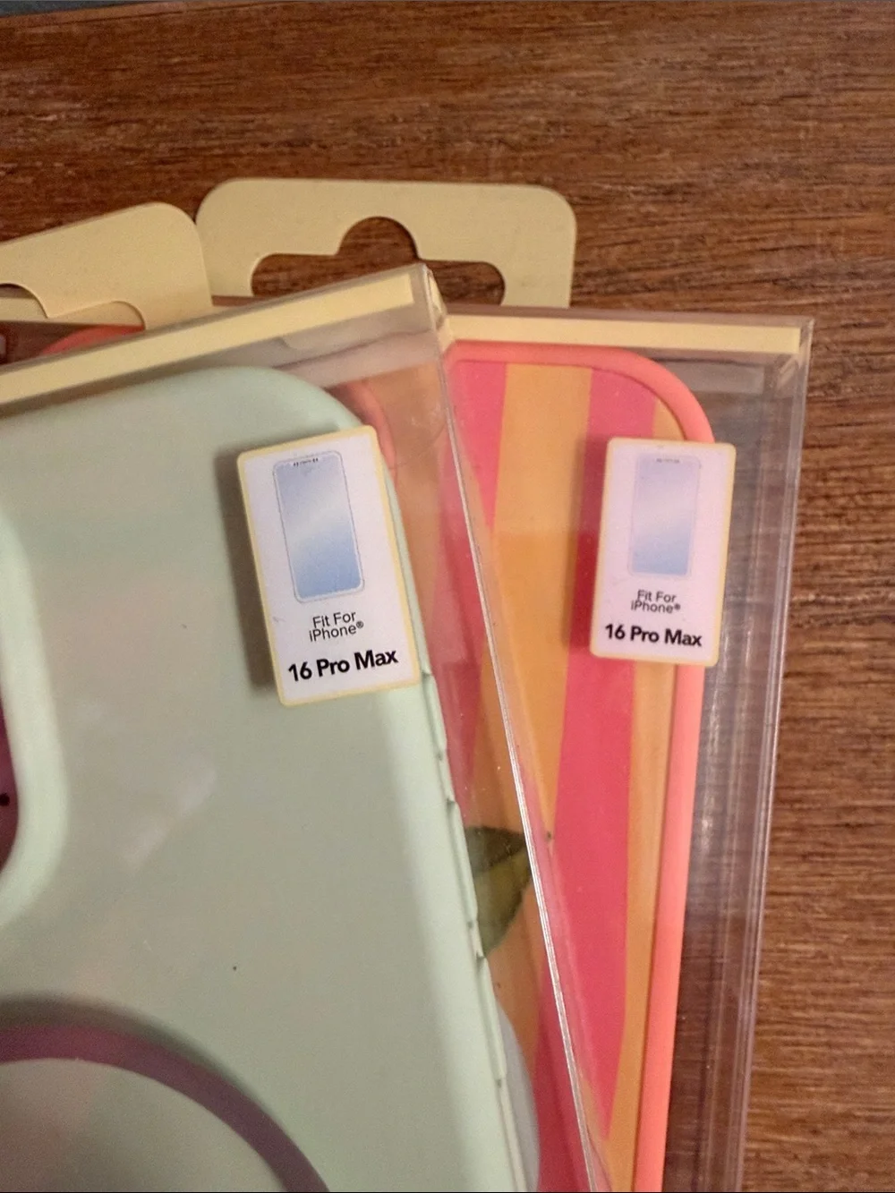Magsafe Compatible IPhone 16 Pro Max Case Duo - Pink Cherry & Sage Green